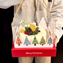 Load image into Gallery viewer, 6" Pandan Coconut Cream Yule Log Cake 班蘭椰子忌廉聖誕蛋糕