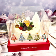 Load image into Gallery viewer, 6" Pandan Coconut Cream Yule Log Cake 班蘭椰子忌廉聖誕蛋糕