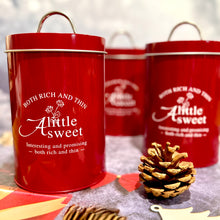 Load image into Gallery viewer, Dark Chocolate Cookie Thins Christmas Tin 黑朱古力脆片聖誕鐵罐禮盒