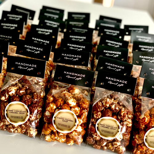 Mini Gourmet Popcorn Bag with Personalized Sticker 客製化迷你爆谷袋