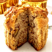 Load image into Gallery viewer, Banana Walnut Muffin 香蕉合桃馬芬