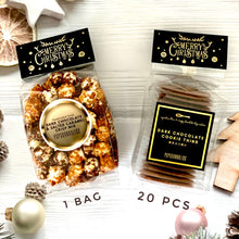 Load image into Gallery viewer, Dark Chocolate Cookie Thins &amp; Gourmet Popcorn Xmas Gift Set 黑朱古力脆片及美食爆谷聖誕禮盒