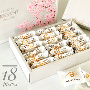 18 pcs Assorted Cookies Gift Set with Bag 什錦一口酥禮盒包括手提袋