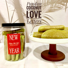 Load image into Gallery viewer, Pandan Coconut Love Letters Cover Shot 班蘭椰汁脆卷封面