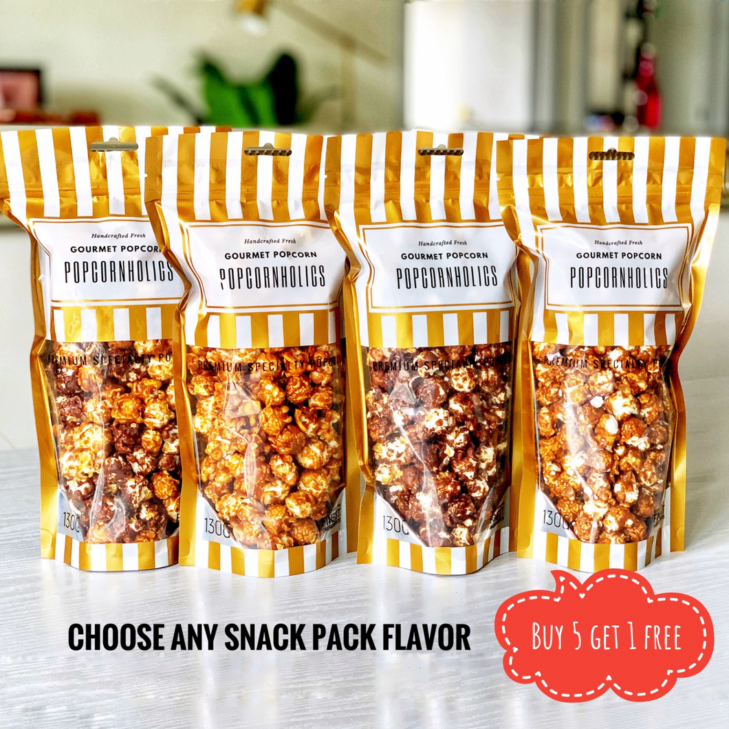 Snack Pack Gourmet Popcorn Pack 零食美食爆谷包裝