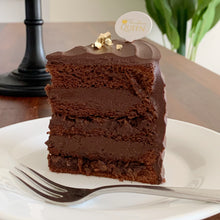 Load image into Gallery viewer, 6” Dark Chocolate Ganache Cake 黑朱古力蛋糕