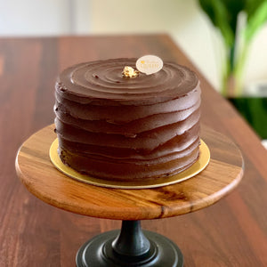 6” Dark Chocolate Ganache Cake 黑朱古力蛋糕