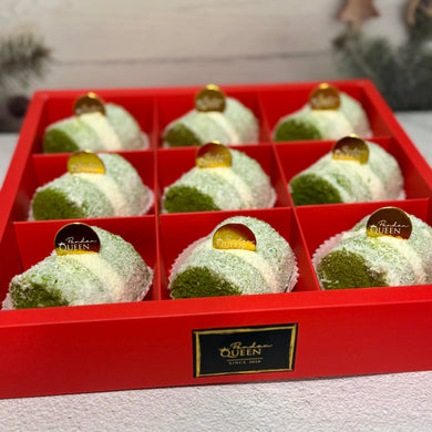 9 Piece Pandan Cream Cloud Cake Xmas Gift Set 班蘭奶貝蛋糕聖誕禮盒