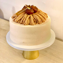 Load image into Gallery viewer, 6” Mont Blanc Cake 蒙布朗栗子蛋糕