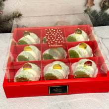 Load image into Gallery viewer, 9 Piece Pandan Cream Cloud Cake CNY Gift Set 班蘭奶貝蛋糕禮盒